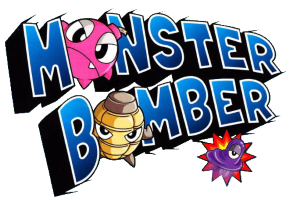 Monster Bomber title screen for Nintendo DS